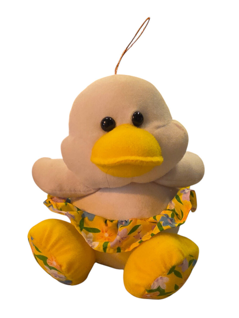 Vintage 1990s plush yellow duckling duck Easter Pets Plush Stuffed Animal